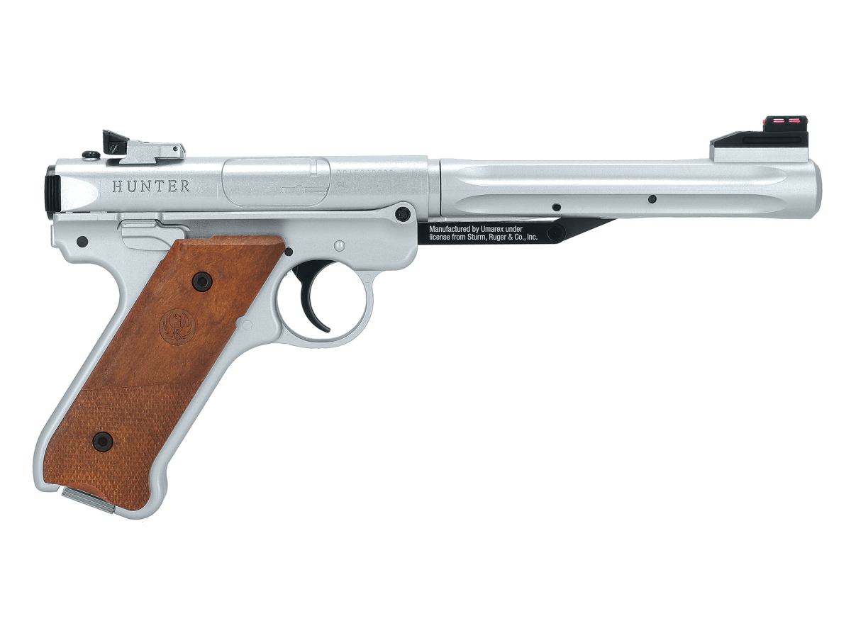 Vzduchová pištoľ Ruger Mark IV Stainless, kal. 4,5mm 3 Vzduchová pištoľ Ruger Mark IV Stainless, kal. 4,5mm – Obrázok 3